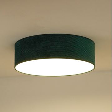 Duolla - Plafón LED CORTINA LED/26W/230V diá. 45 cm verde