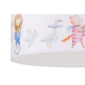 Duolla - Plafón LED infantil CORTINA LED/26W/230V diá. 40 cm