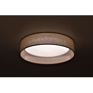 Duolla - Plafón LED ROLLER LED/24W/230V beige