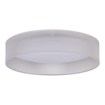 Duolla - Plafón LED ROLLER LED/24W/230V gris claro