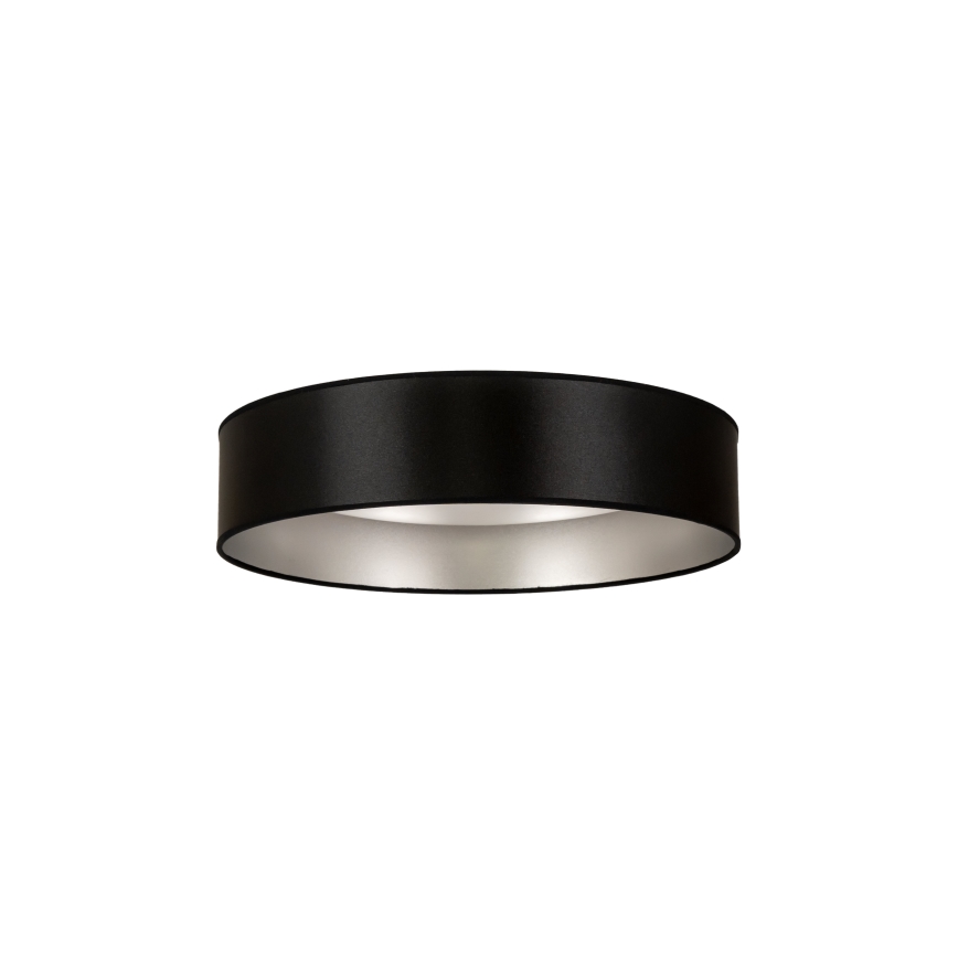 Duolla - Plafón LED ROLLER LED/24W/230V negro/plata