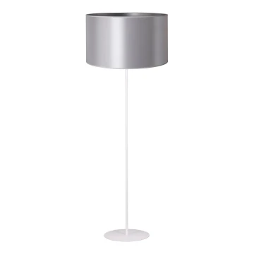 Duolla - Stojací  lampa CANNES 1xE27/15W/230V 45 cm plata/blanco