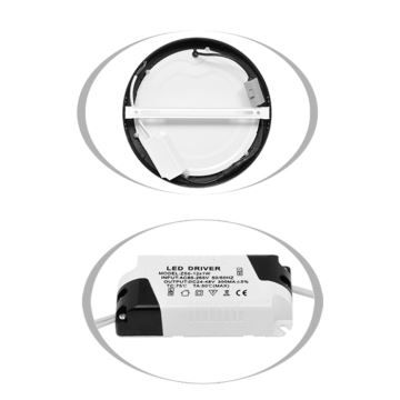 Plafón LED de baño LADA LED/18W/230V 3000/4000/6000K diá. 22 cm IP44 blanco