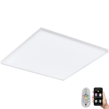 Eglo 32346- Plafón regulable RGBW TURCONA LED/21W/230V + control remoto