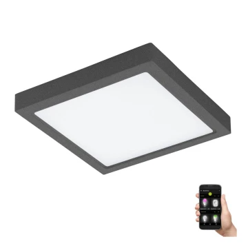 Eglo 33578- Lámpara de baño LED regulable ARGOLIS-C LED/22W/230V IP44 antracita