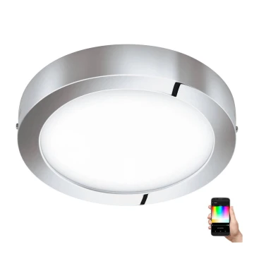 Eglo 33667 - LED RGBW Plafón regulable para el baño FUEVA-C LED21W/230V diá. 30 cm IP44