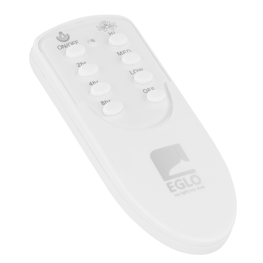 Eglo - Ventilador de techo LED LED/15W/230V + mando a distancia