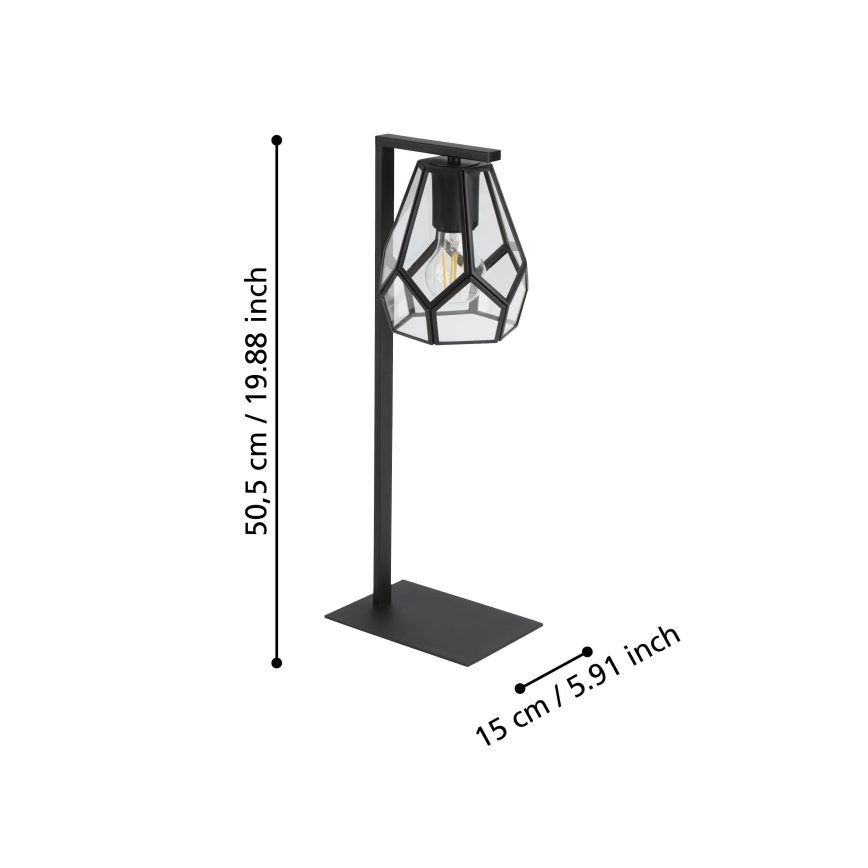 Eglo - Lámpara de mesa 1xE27/40W/230V