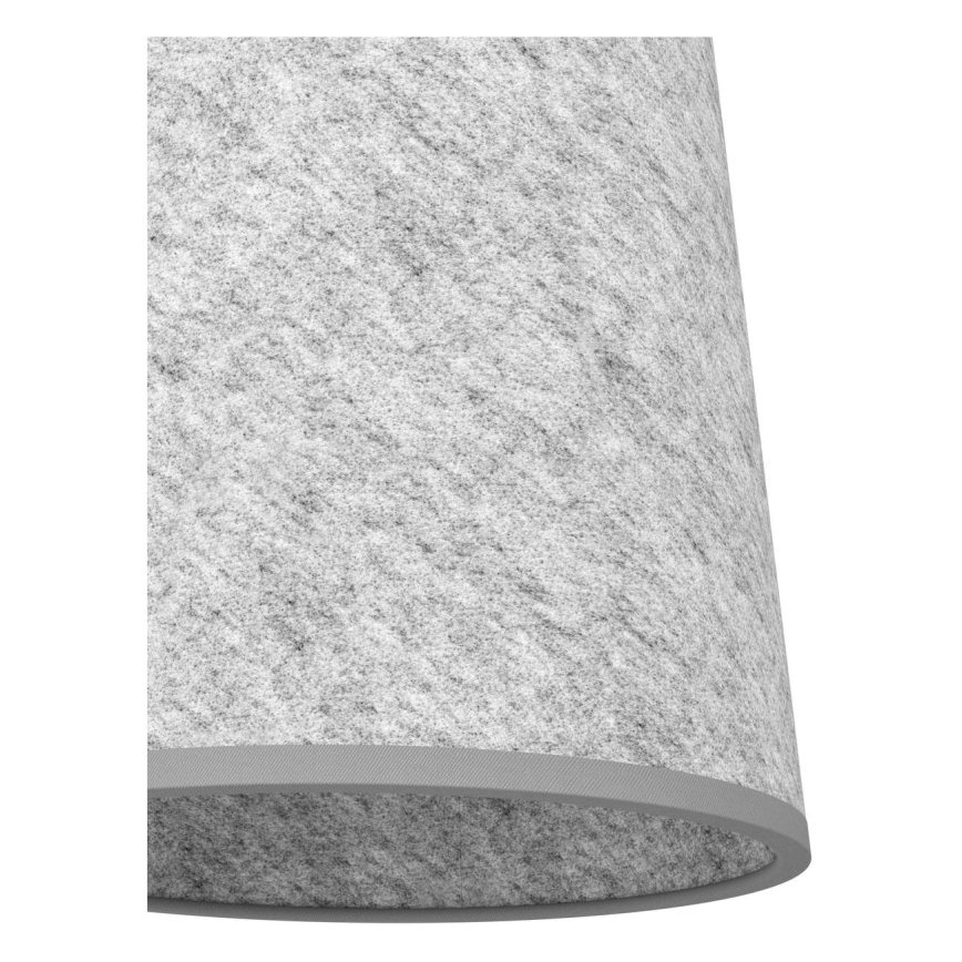 Eglo - Lámpara colgante 3xE27/40W/230V gris