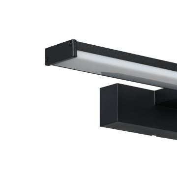 Eglo 74061 - Iluminación LED para espejos de baño GALENZANA LED/7,4W/230V 4000K 40 cm IP44 negro