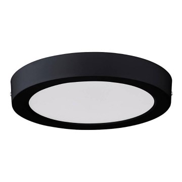 Eglo 74063 - Plafón LED IDUN LED/18W/230V 4000K diá. 22,5 cm negro