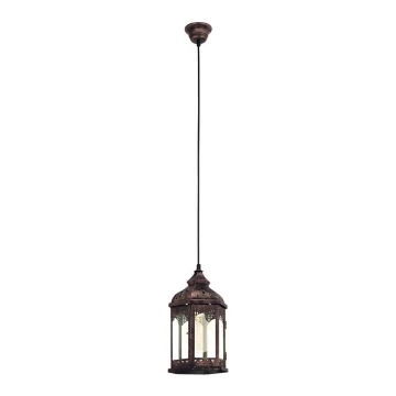 Eglo 78156 - Lámpara colgante REDFORD 1 1xE27/46W/230V color cobre