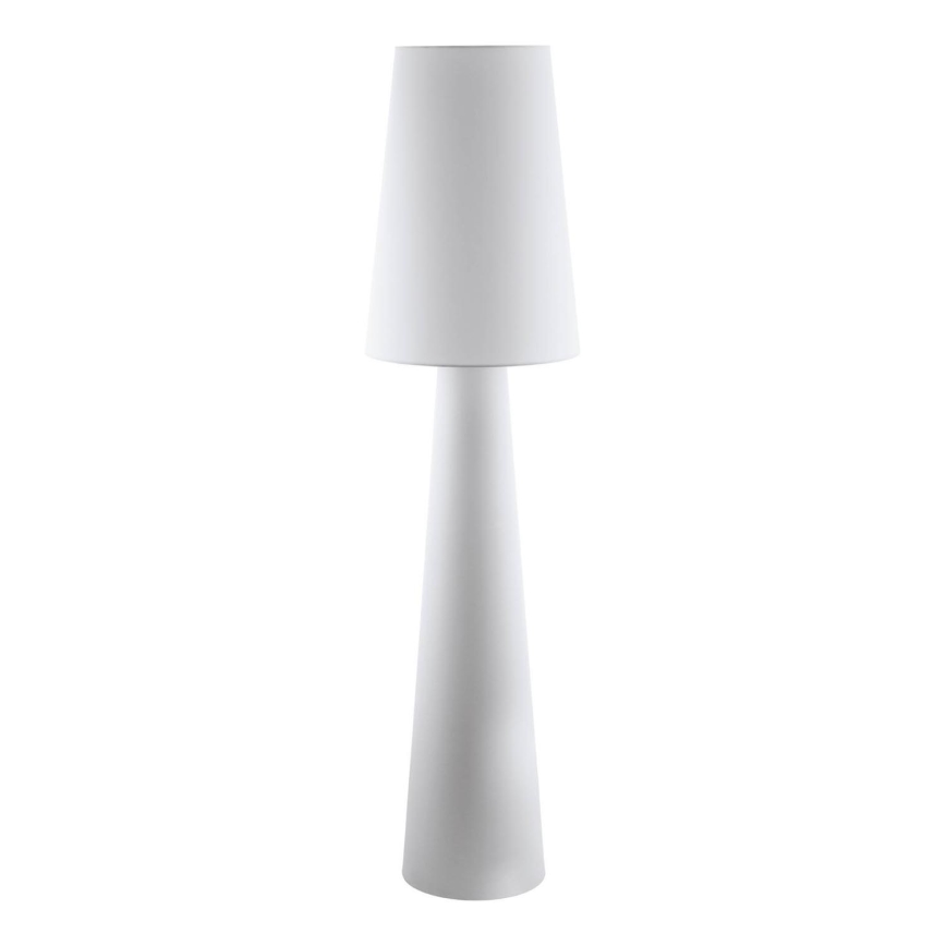 Eglo 79133 - Lámpara de pie CARPARA 2xE27/60W/230V blanco