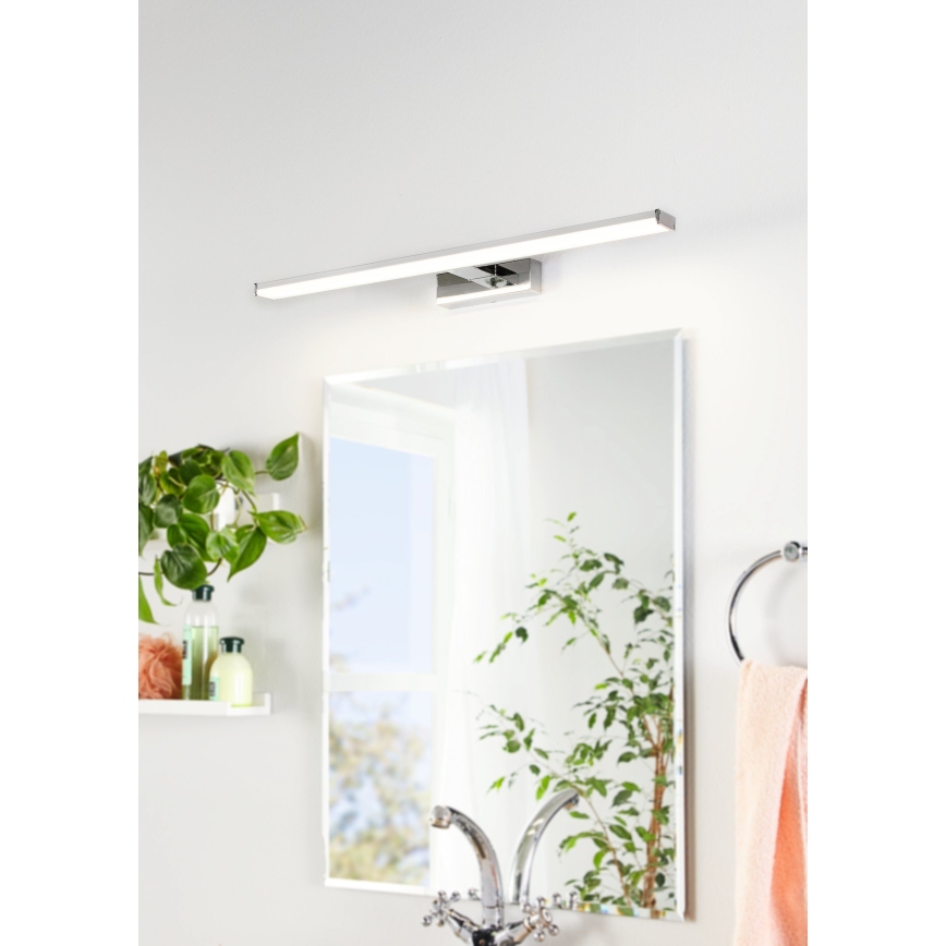 Eglo 79533 - Iluminación LED para espejos de baño SARNOR LED/11W/230V 60 cm IP44 cromo