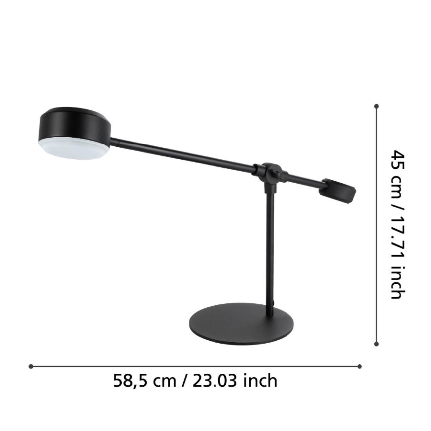 Eglo - Lámpara de mesa LED LED/6,8W/230V