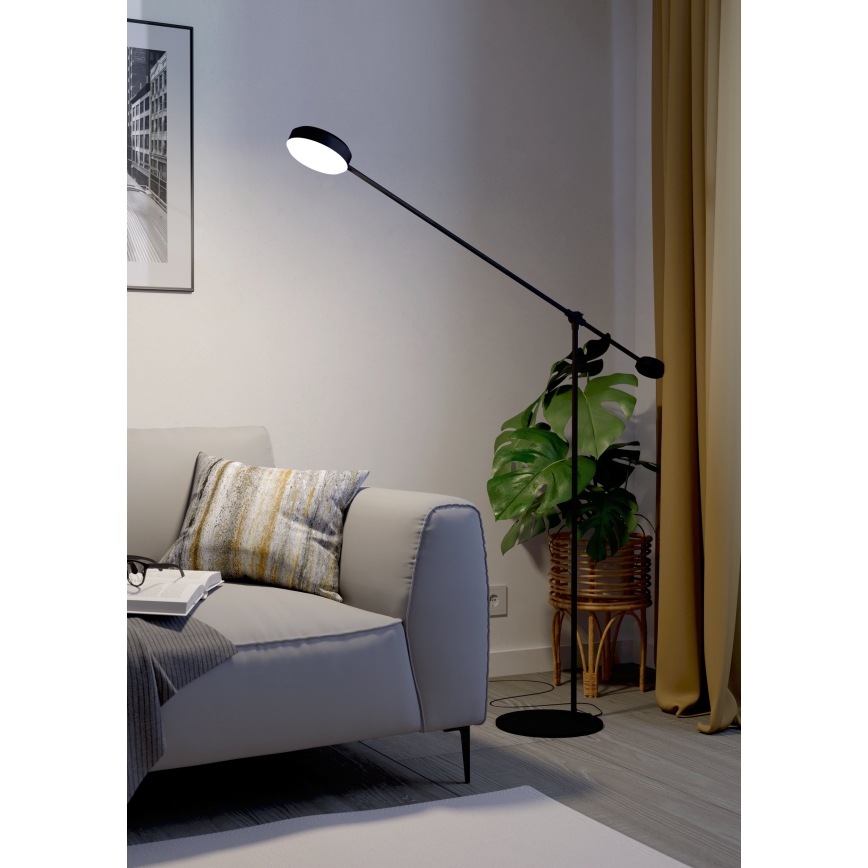 Eglo - LED Regulable táctil Lámpara de pie LED/24W/230V