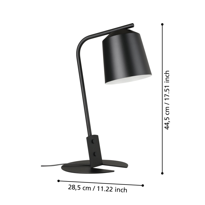 Eglo - Lámpara de mesa 1xE27/40W/230V