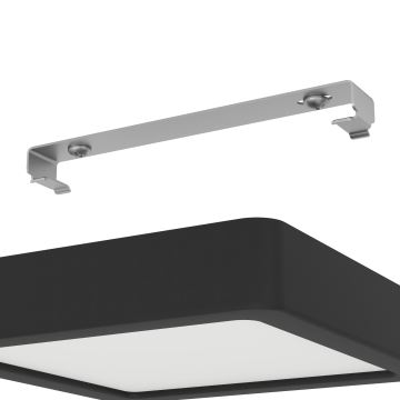 Eglo - Plafón LED de baño LED/11W/230V IP44 negro