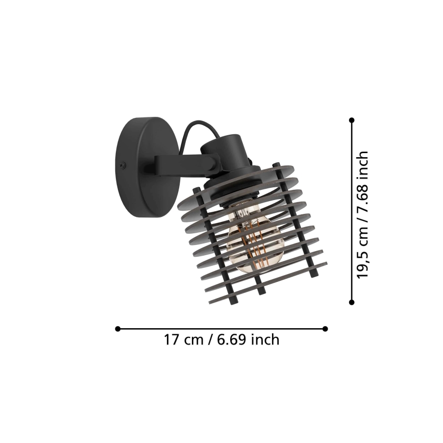 Eglo - Foco de pared 1xE27/40W/230V