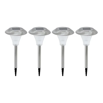 EGLO 90636 - SET 4x Iluminación solar 4xLED/0,06W IP44