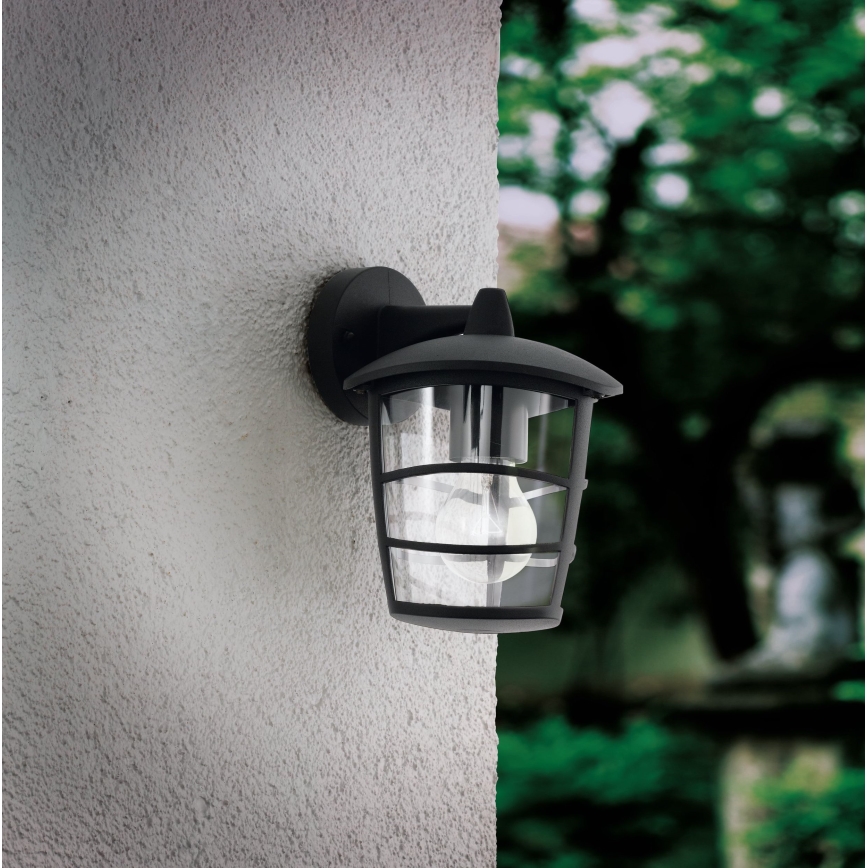 Eglo - Aplique LED exterior 1xE27/8,5W/230V IP44