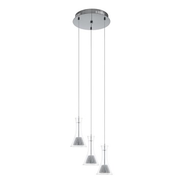Eglo 93792 - Lámpara LED colgante MUSERO 3xLED/5,4W/230V