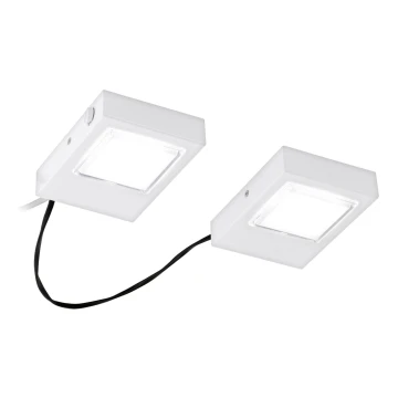 Eglo 94517 - SET 2x Luz LED mueble de cocina LAVAIO 2xLED/3,7W/230V