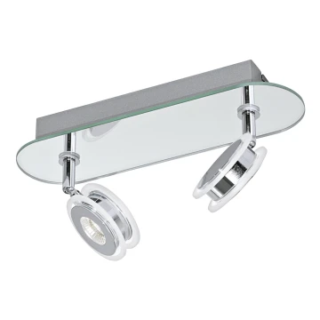 Eglo 95278 - Foco LED para el baño AGUEDA 2xLED/3,3W/230V IP44