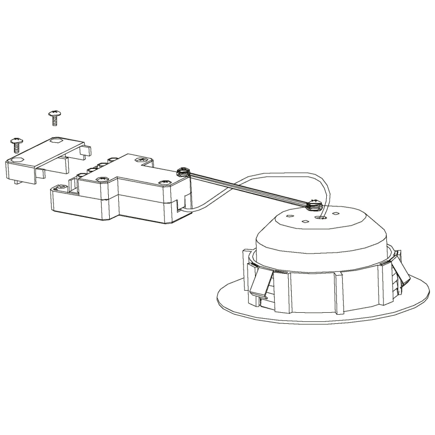 Eglo - Iluminación LED empotrada de techo 1xLED/6W/230V