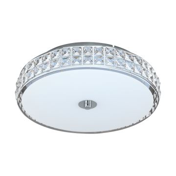 Eglo 96005 - Plafón LED cristal CARDILLIO 1xLED/23.5W/230V