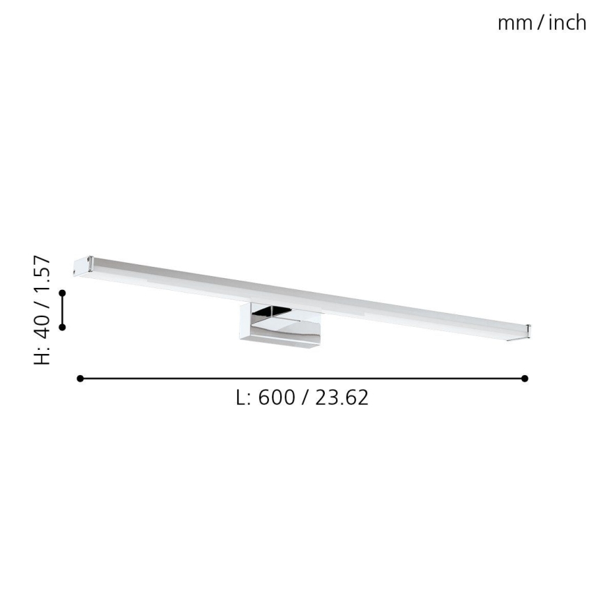 Eglo 96065 - Iluminación LED para el baño PANDELLA 1 LED/11W/230V IP44