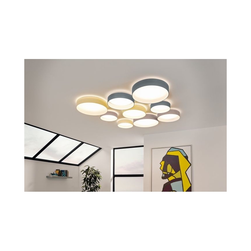 Eglo - Plafón LED regulable 1xLED/18W/230V