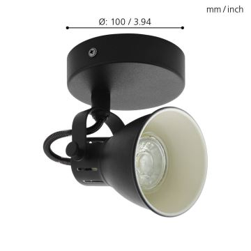 Eglo - Foco LED de pared 1xGU10/3,3W/230V