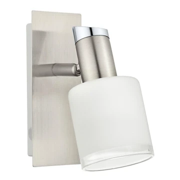 Eglo - Foco LED de pared MY CHOICE 1xE14/4W/230V cromo/blanco