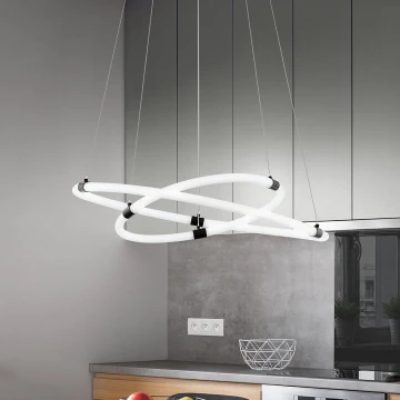 Eglo - Lámpara LED colgante LED/22W/230V