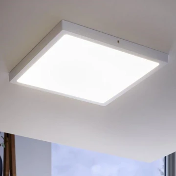 Eglo - Plafón LED 1xLED/25W/230V blanco cuadrado 4000K