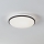 Eglo - Plafón LED de baño LED/15,6W/230V IP44 negro