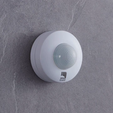 Eglo - Sensor de movimiento exterior 12 m blanco IP44