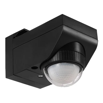 Eglo - Sensor de movimiento exterior 12 m negro IP44