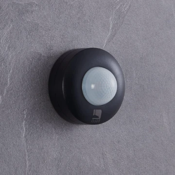 Eglo - Sensor de movimiento para exteriores 12 m negro IP44