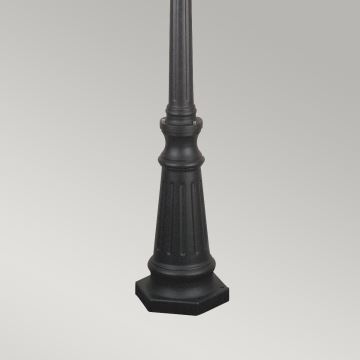 Elstead - Lámpara de exterior NORFOLK 3xE27/100W/230V IP43 negro