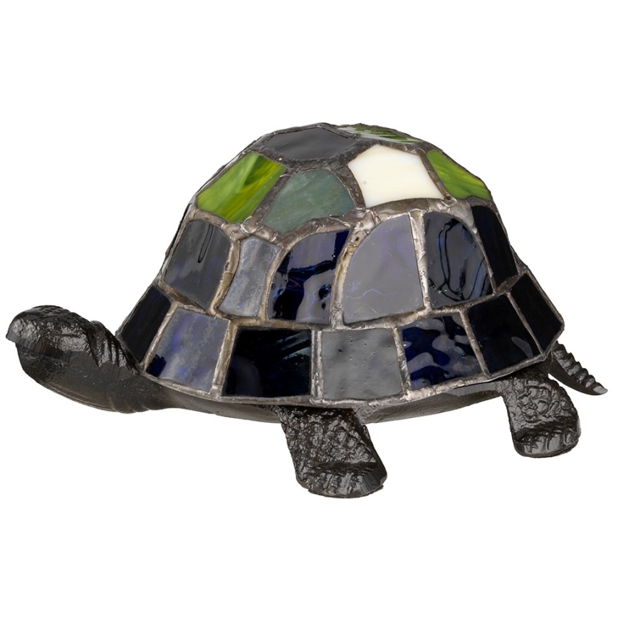 Elstead QZ-TORTOISE-TL - Lámpara decorativa LED TIFFANY LED/3xAAA tortuga