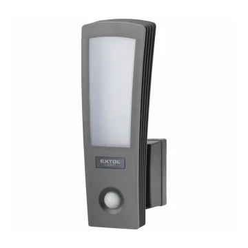 Extol - Aplique LED de exterior con sensor LED/15W/230V IP65