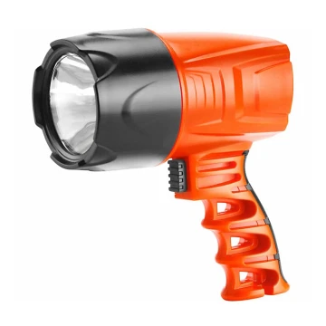 Extol - Linterna LED LED/3W/1500 mAh/3,7V IPX4 naranja/negro