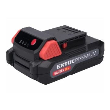 Extol Premium - Batería recargable 2000 mAh/20V