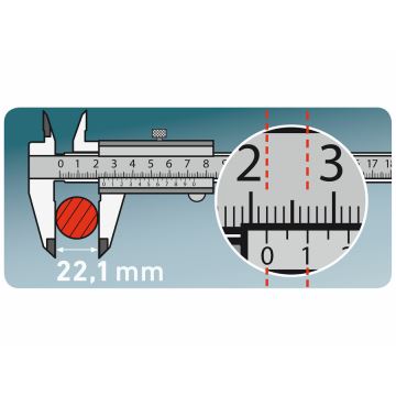 Extol Premium - Calibre de metal 0-150 mm