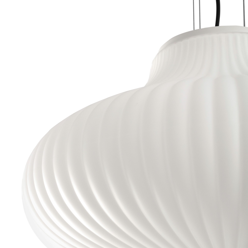 FARO 28301 - Lámpara colgante ISABELLE 1xE27/15W/230V diá. 40 cm blanco