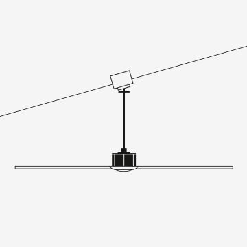 FARO 33395-10 - Ventilador de techo LED JUST FAN LED/16W/230V  Ø 128 cm + CR