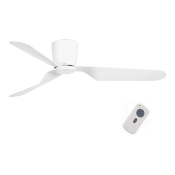 FARO 33471N - Ventilador de techo PEMBA blanco + mando a distancia