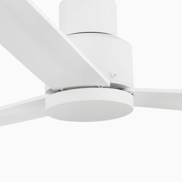 FARO 33487WP- Ventilador de techo NASSAU blanco Wi-Fi Ø 128 cm